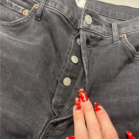 Agolde Charcoal Denim skinny jeans - Picture 4 of 6